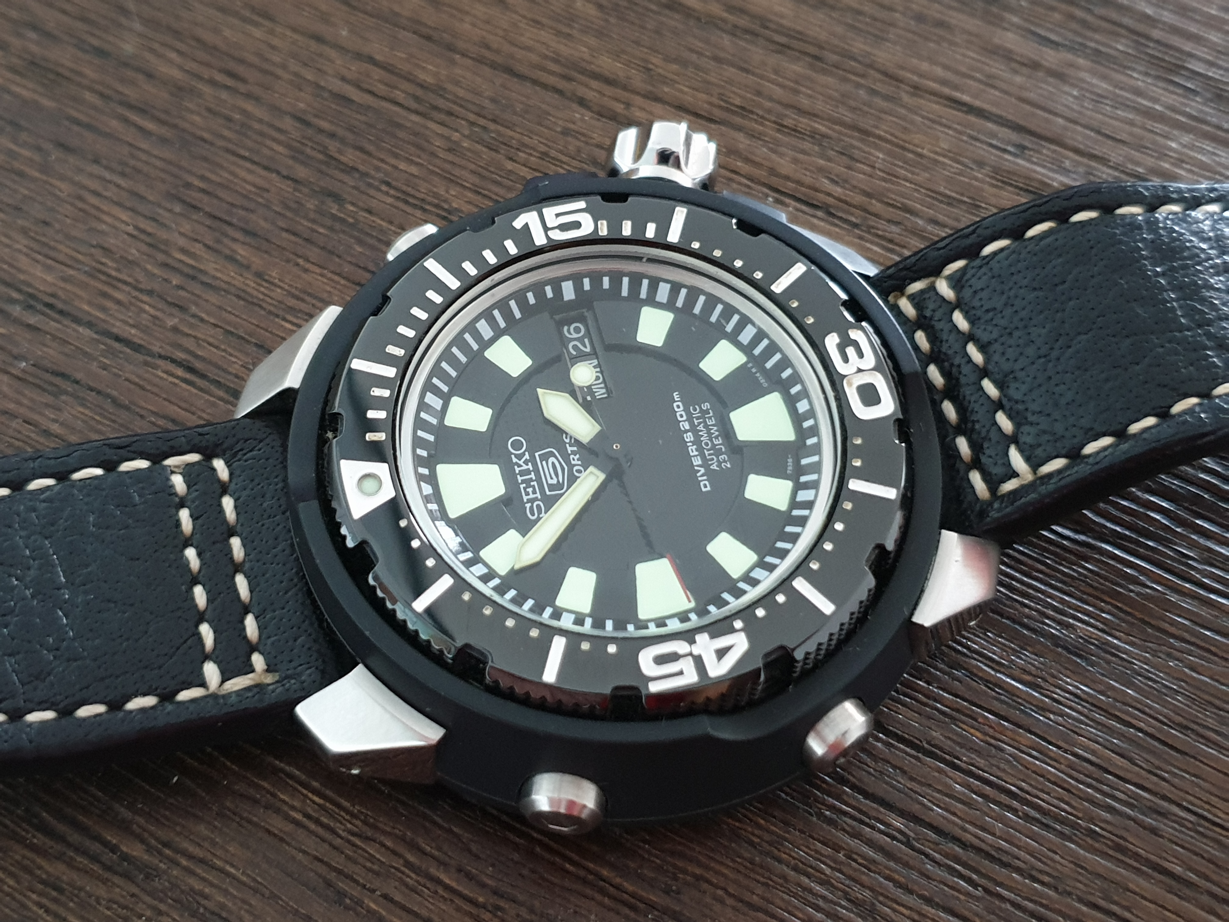 Seiko FrankenMonster SKZ253 7S36 200m Dive watch