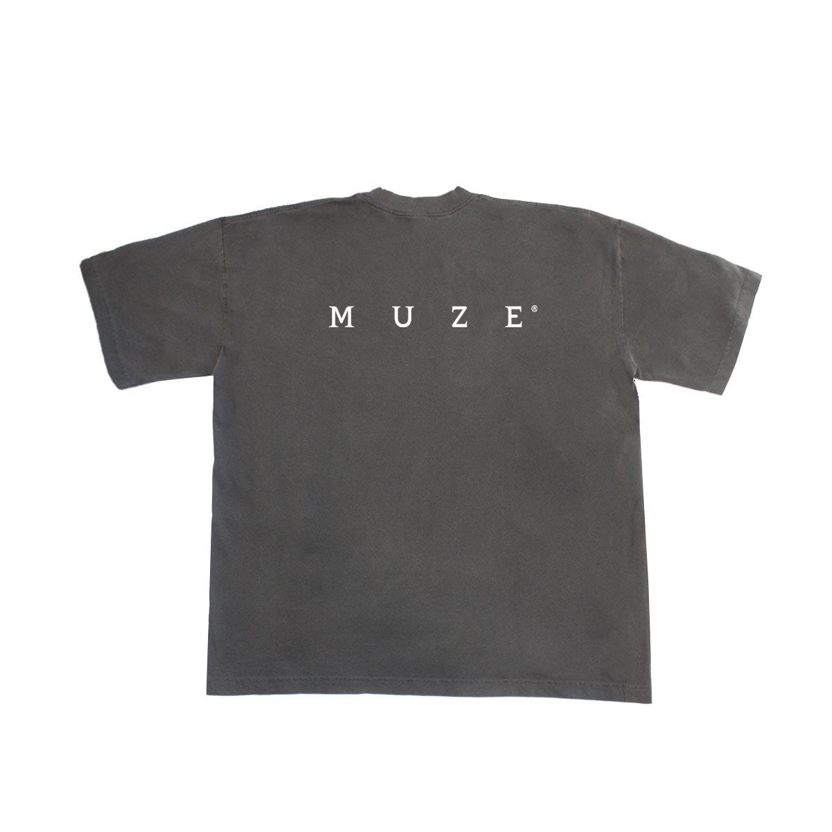 MUZE BLACK LABEL - 22SS LOGO TEE (VINTAGE BLACK) ミューズ ロゴT