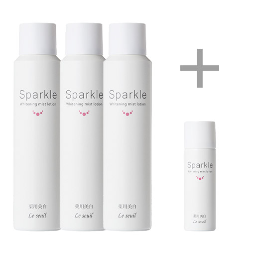 薬用美白］ルソイル スパークルホワイトニングミストローション 120g