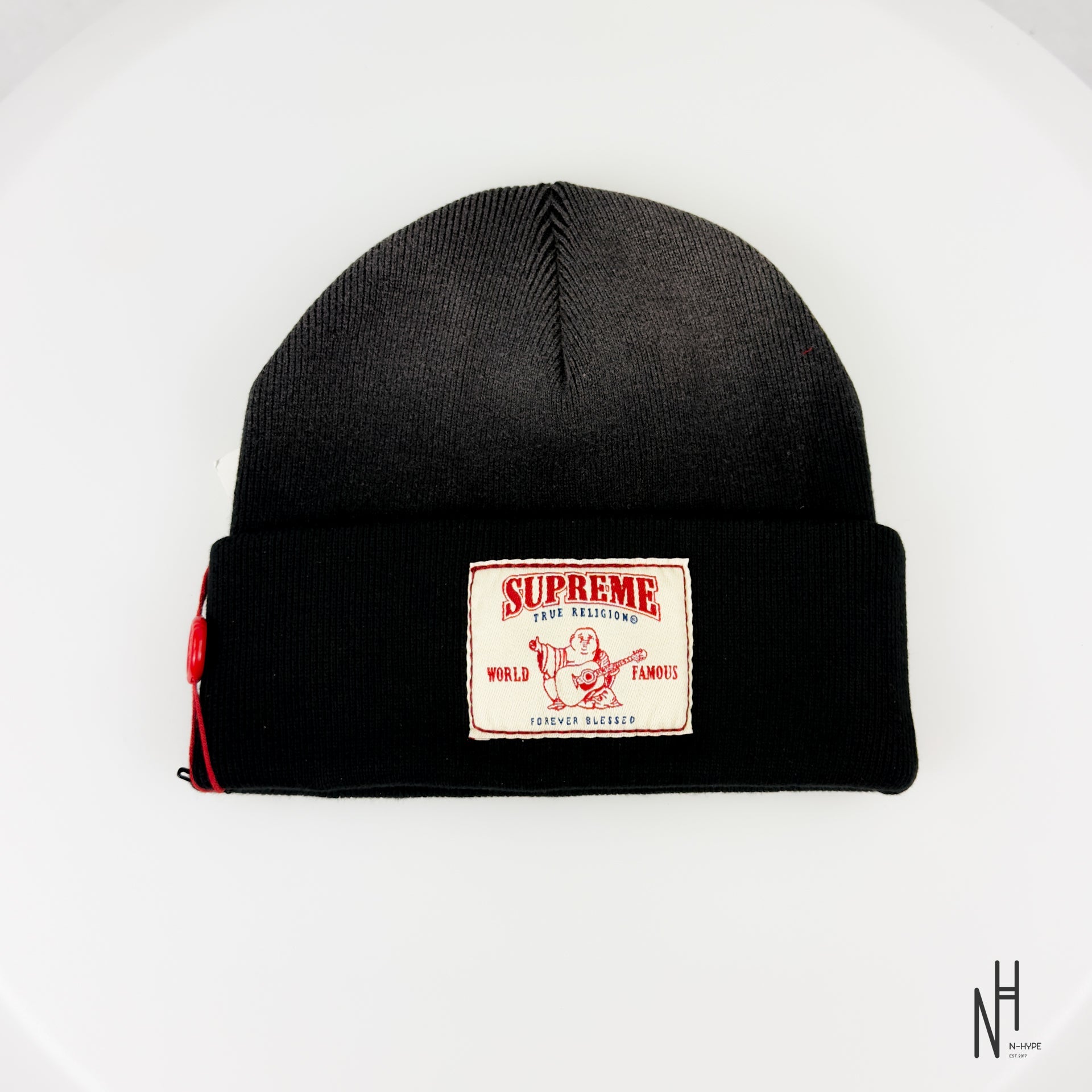 Supreme True Religion Beanie (FW25) Black | N-Hype