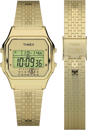 Timex® x MM6 Maison Margiela T80 Digital Bracelet Watch Gift Set
