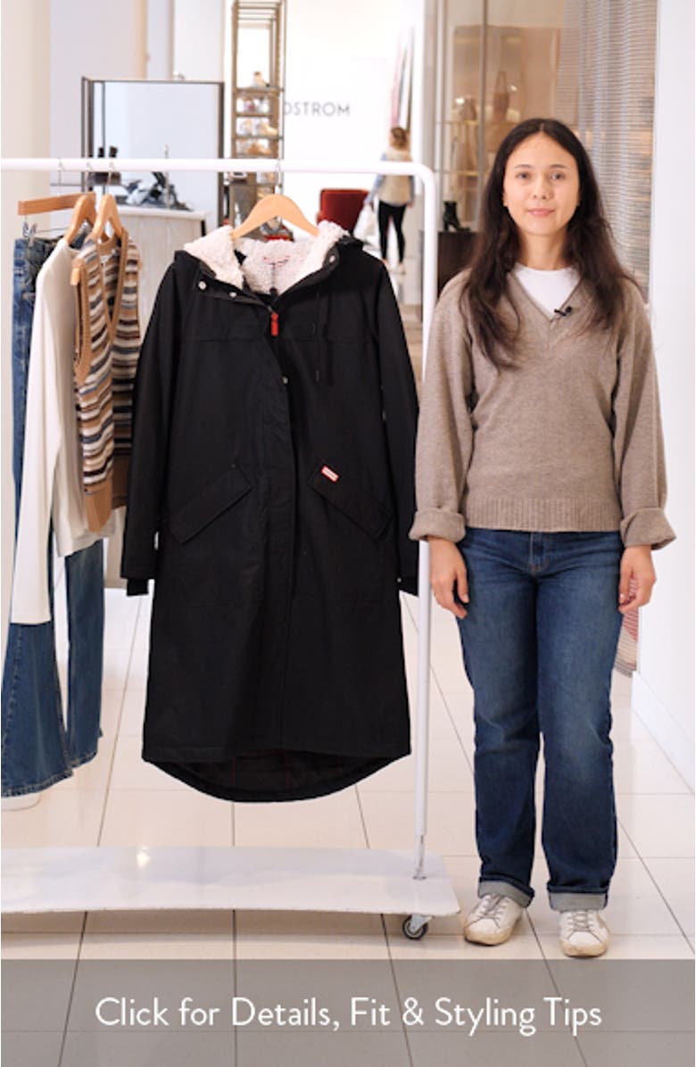 小物 Water repellent coat / HeRIN.CYE Hunter Jane Hooded Water