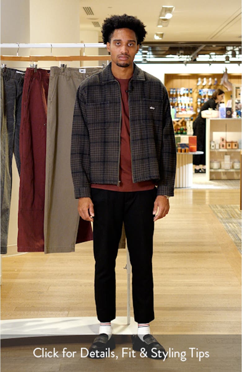 Obey Parker Cotton Zip-Up Shirt Jacket | Nordstrom