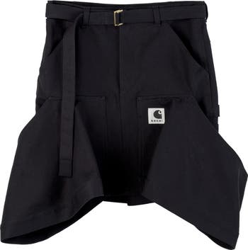 Sacai Carhartt WIP Duck Canvas Skirt | Nordstrom