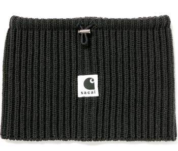 Sacai Carhartt WIP Rib Wool & Nylon Neck Warmer | Nordstrom