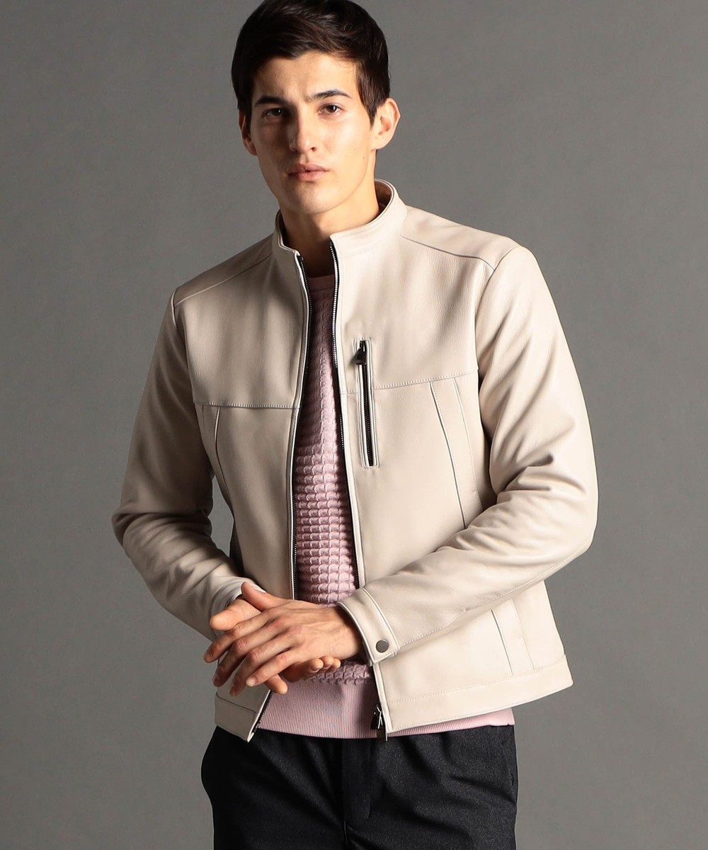 シープレザー ライダースブルゾン｜ジャケット/ブルゾン｜ニコル公式