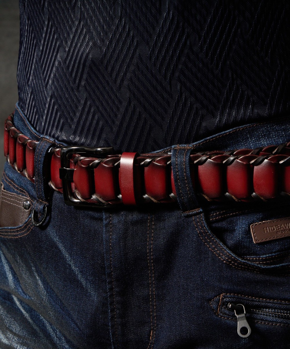 ピースメッシュレザーベルト｜ベルト｜ニコル公式通販サイト｜NICOLE