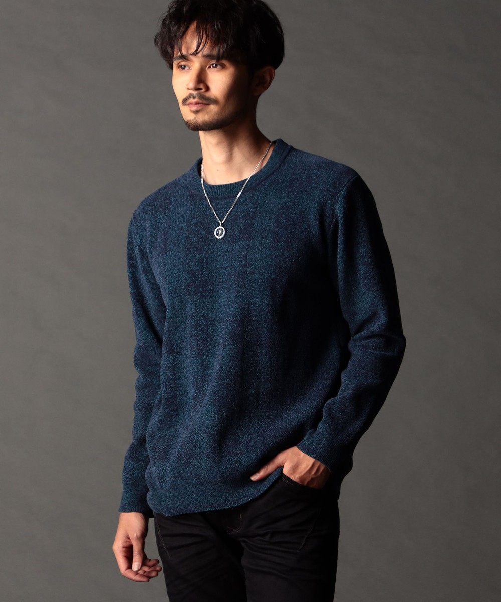 モールチェックジャカード プルオーバーニット｜プルオーバー｜ニコル