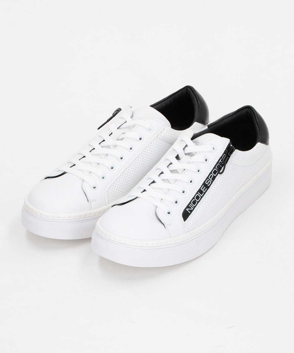 NICOLE SPORTS】サイドパンチング スニーカー｜スニーカー｜ニコル公式