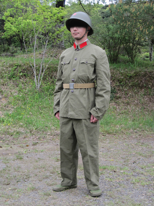古典的人民服 ～ 中国人民解放軍 65式軍服・士兵用 (灰緑色・実物