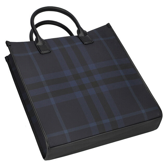 バ−バリ− トートバッグ メンズ ブランド BURBERRY チェック 8074097
