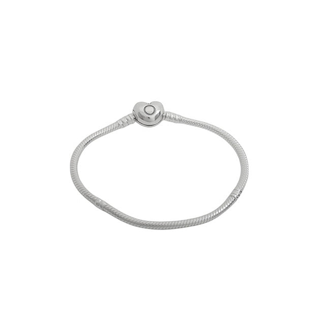 パンドラ PANDORA Moments Heart & Snake Chain Bracelet アクセサリー