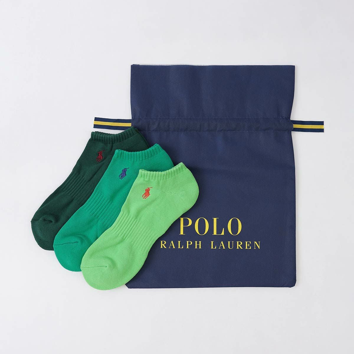 3足セット】POLO RALPH LAUREN 多色 足底パイル ワンポイント