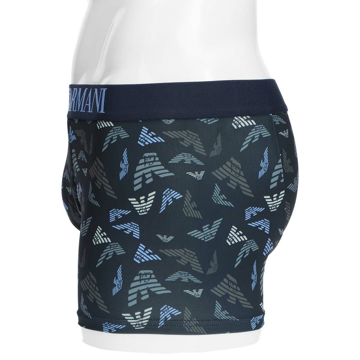 50%OFF EMPORIO ARMANI ALL OVER PRINTED マイクロファイバー ボクサー