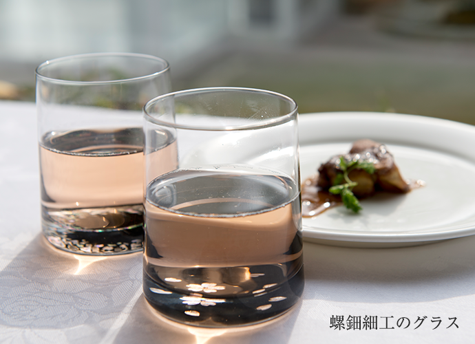 送料無料】螺鈿細工のグラス〜天野漆器の螺鈿グラス〜 - 日本製高級