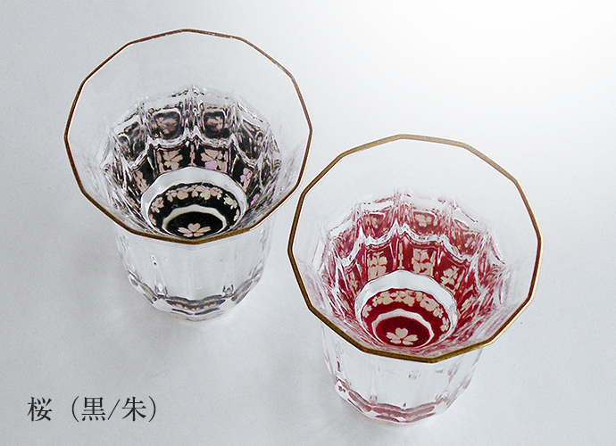 金杯［万華鏡シリーズ］〜天野漆器の螺鈿グラス〜 - 日本製高級ギフト