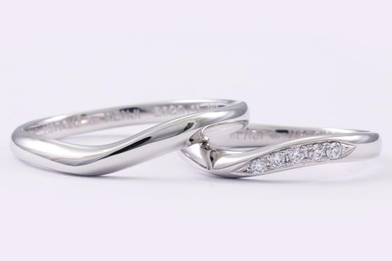 M.M様(新婦) | 大阪・心斎橋のダイヤ入り結婚指輪がお安い 仲庭總本店