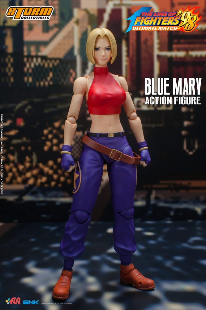 THE KING OF FIGHTERS '98 ULTIMATE MATCH BLUE MARY ACTION FIGURE