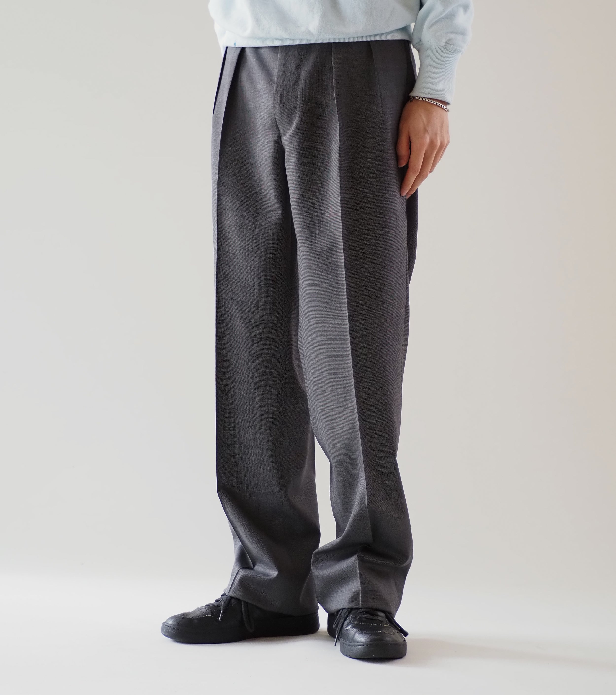 MAATEE＆SONS 永遠スラックス , Pinhead – Navyblue