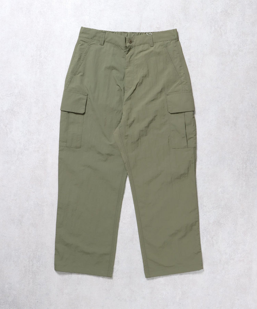 FFEIN(フェイン)】ナイロンテックワイドカーゴパンツ / ドローコード