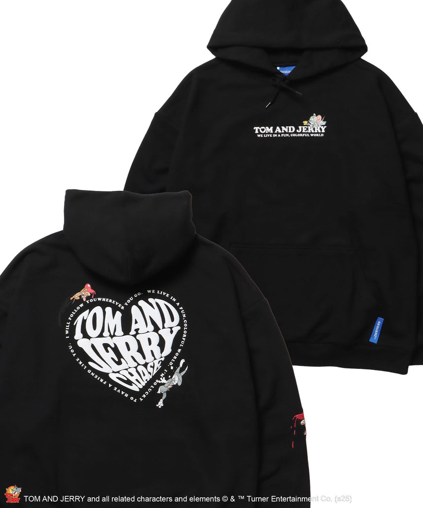 SEQUENZ（シークエンズ）】TJ HEART LOGO P/K / プルパーカー フーディ