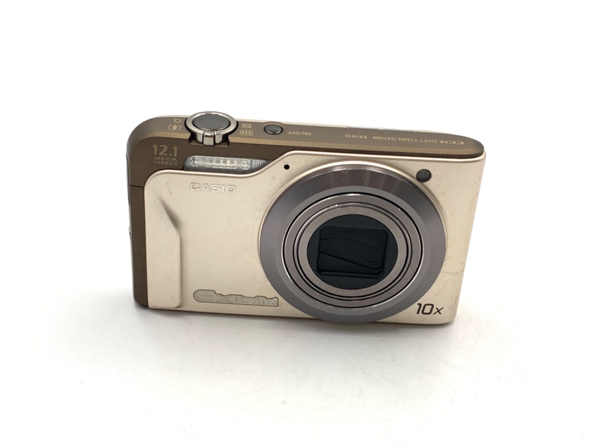 中古：B(並品)】カシオ EXILIM EX-H10 ゴールド | 2445700041102