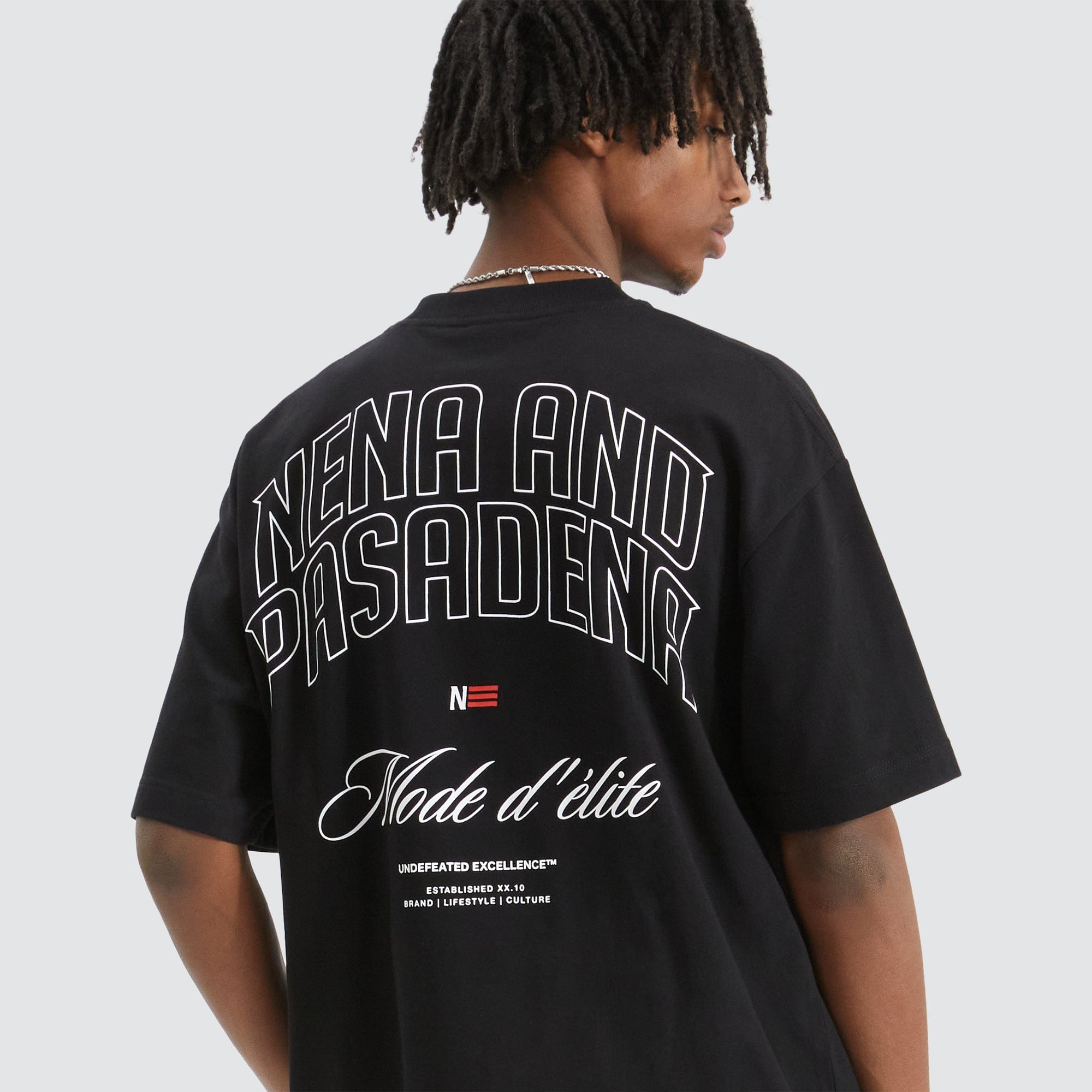 Mode Heavy Street T-Shirt in Jet Black | Nena and Pasadena | NXP