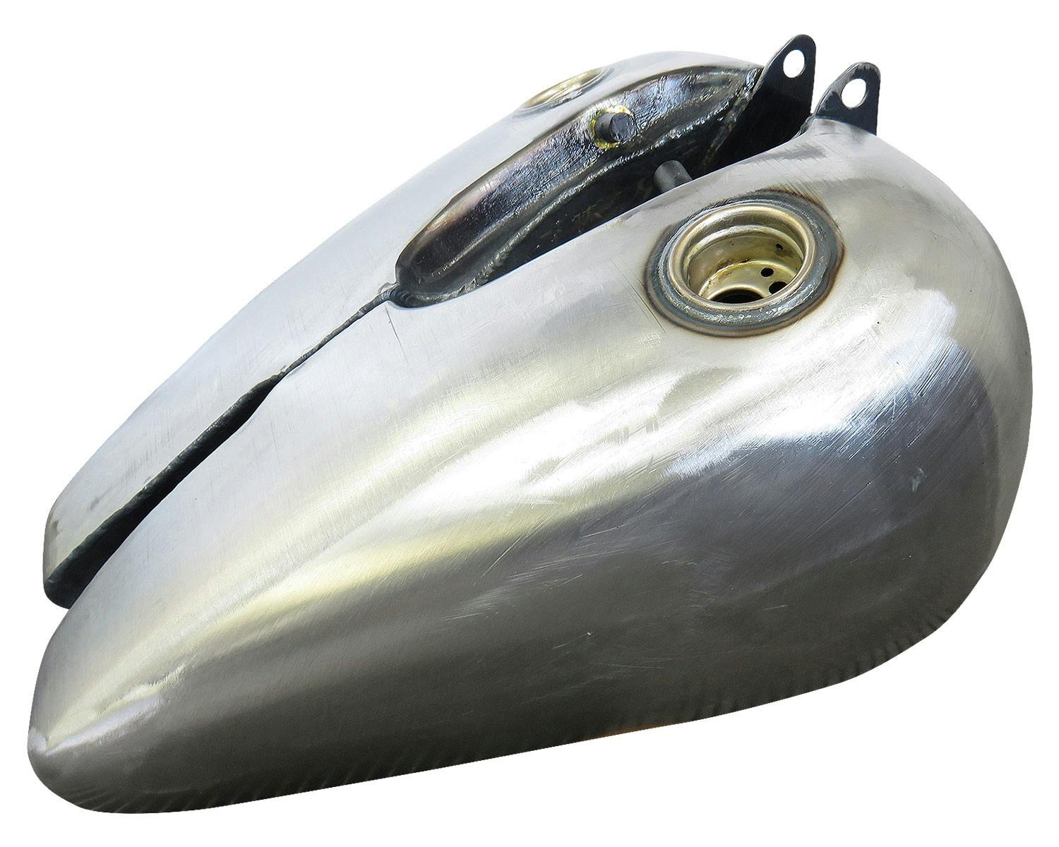 3.5ガロン ファットボブガスタンク分割タンク