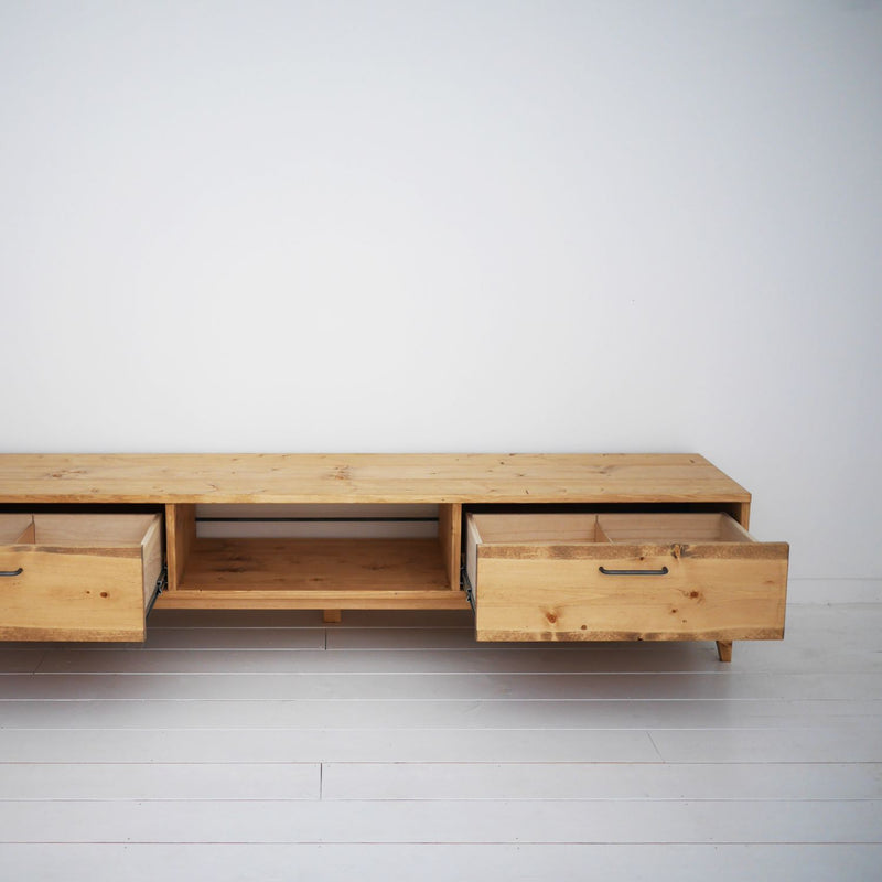 テレビボード テレビ台 ローボード 天然無垢材 幅180cm 無垢