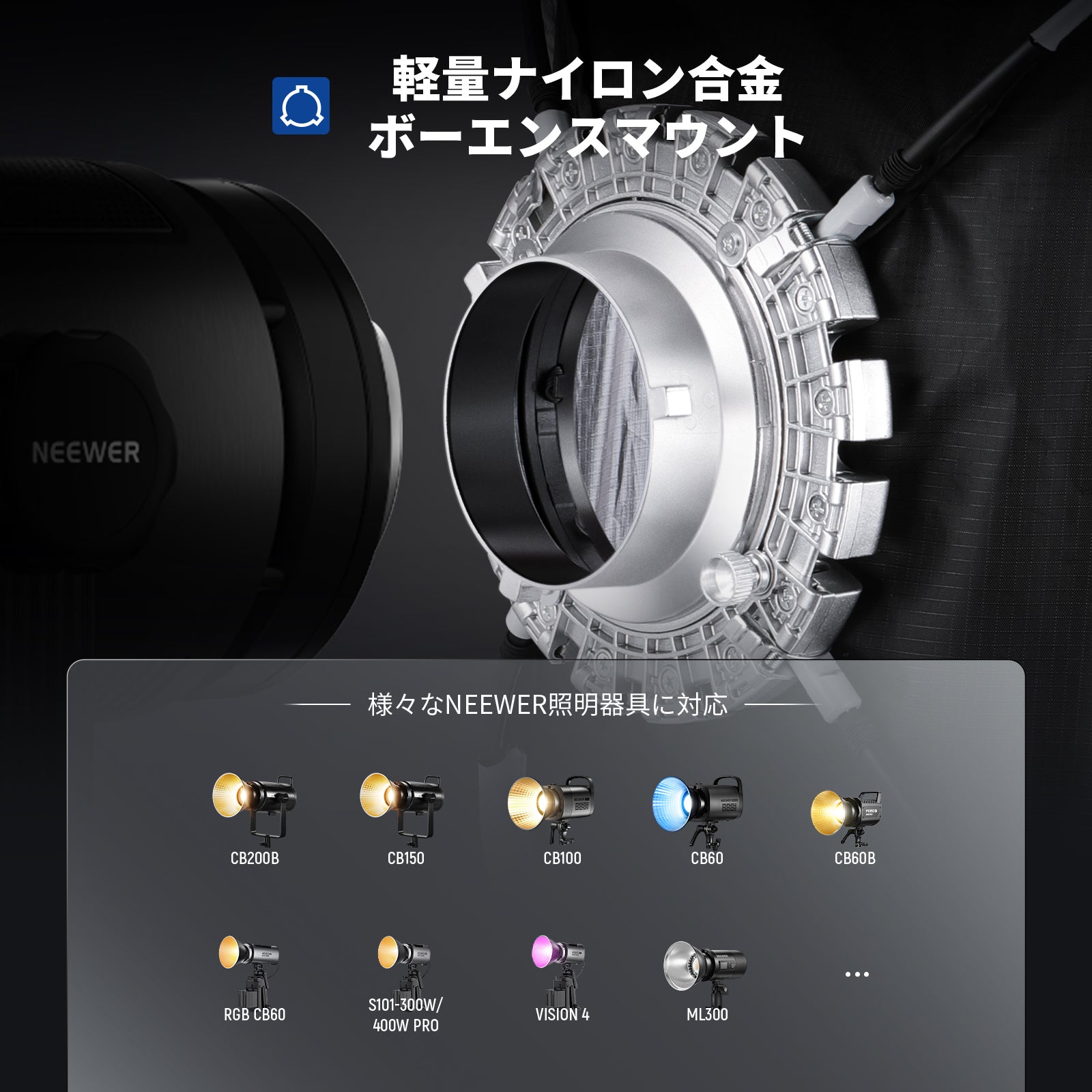 NEEWER NS15S 40x40cm 角型ソフトボックス – NEEWER.JP