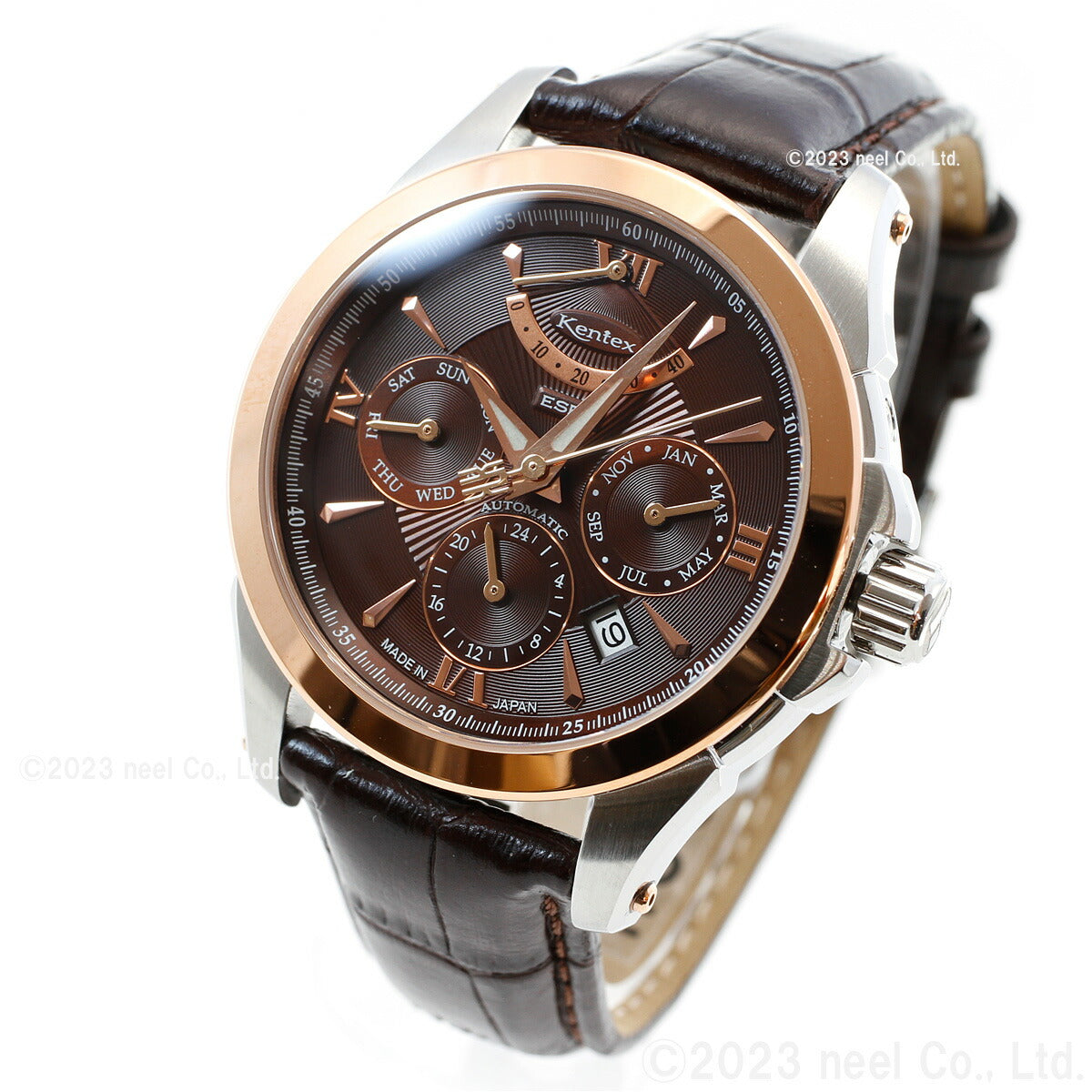 ケンテックス KENTEX 腕時計 時計 メンズ 日本製 自動巻き マルチ