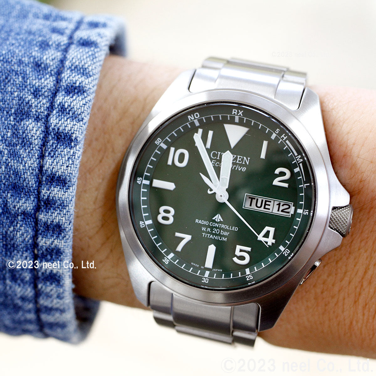 シチズン プロマスター エコドライブ 電波時計 腕時計 ランド PMD56