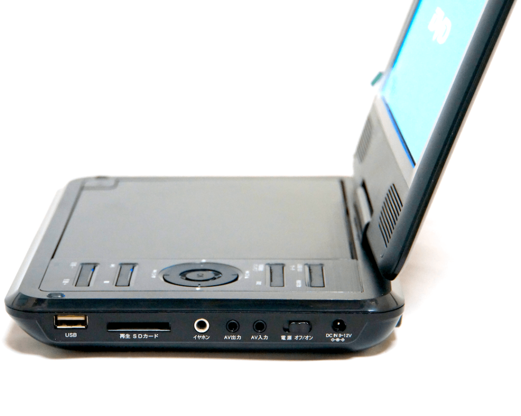 夢グループ 7インチ ワンセグ TV付き ポータブル DVDプレーヤー【良品