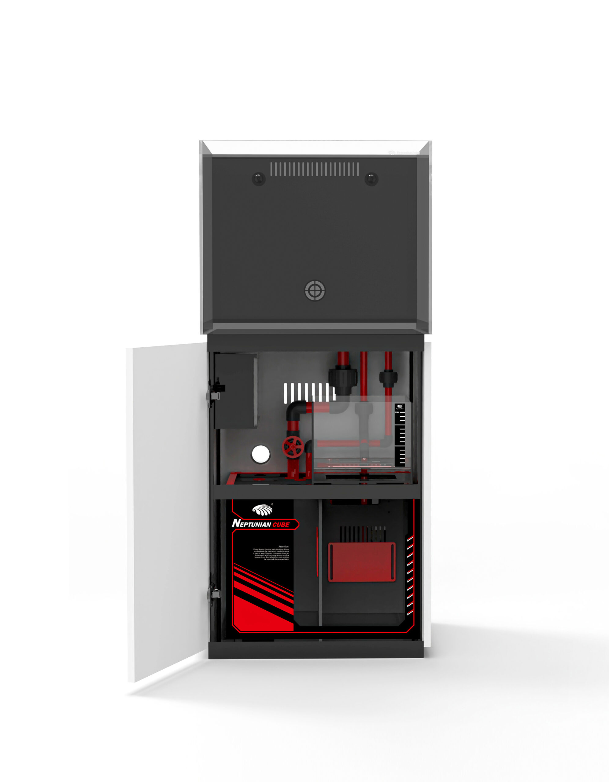 M-Pro White 60+ · Neptunian Cube Aquarium