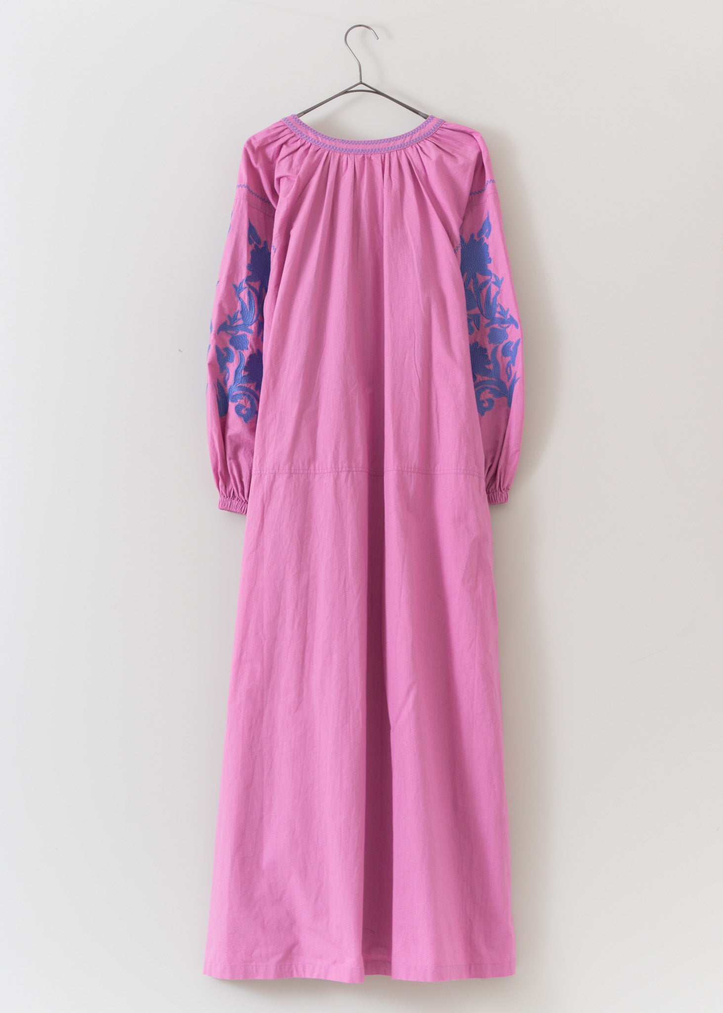 Cotton Linen Big Flower Embroidery Dress | Pasand by ne Quittez