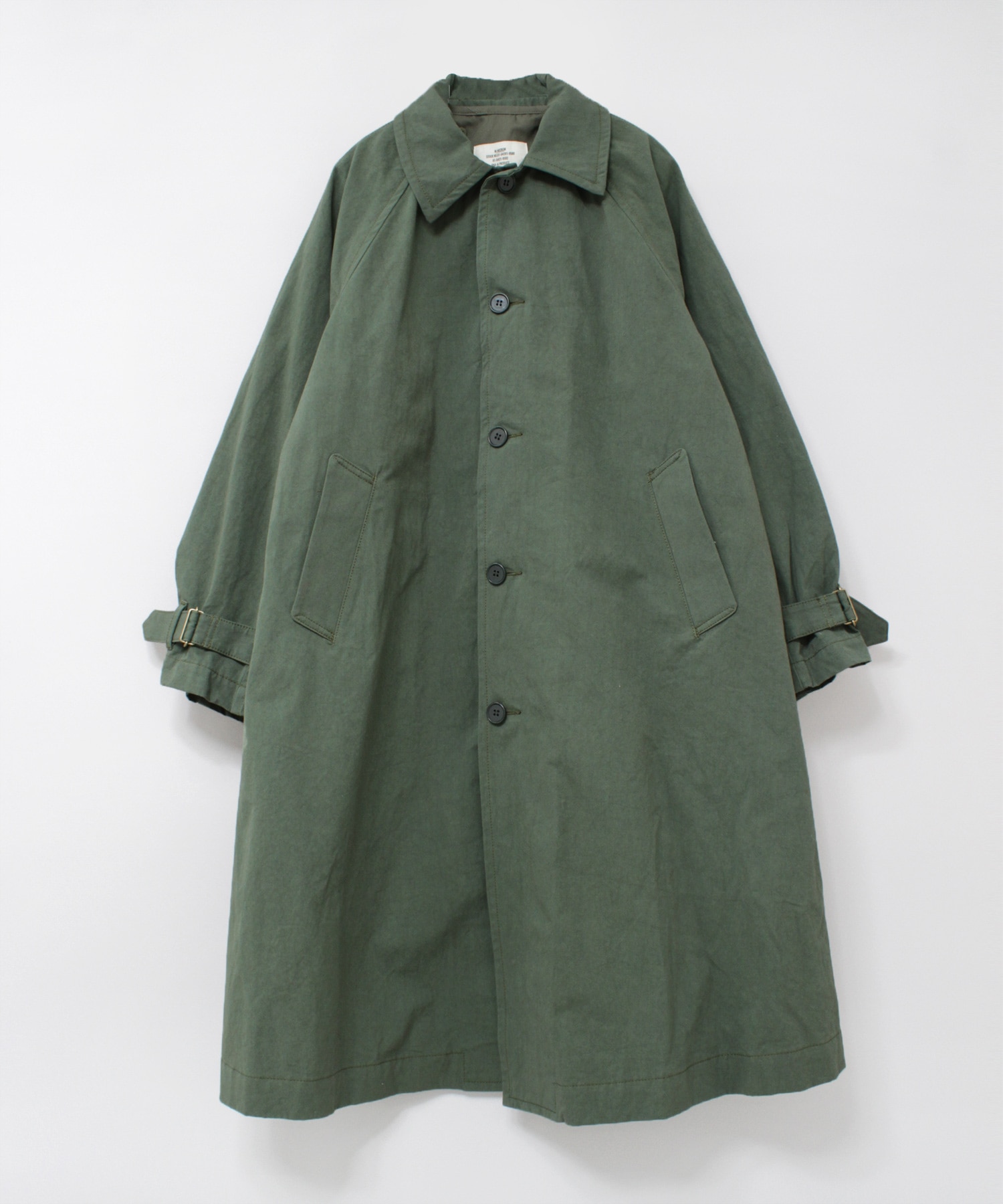 マハリシ モーターサイクルコート オリーブグリーン WAIPER.inc