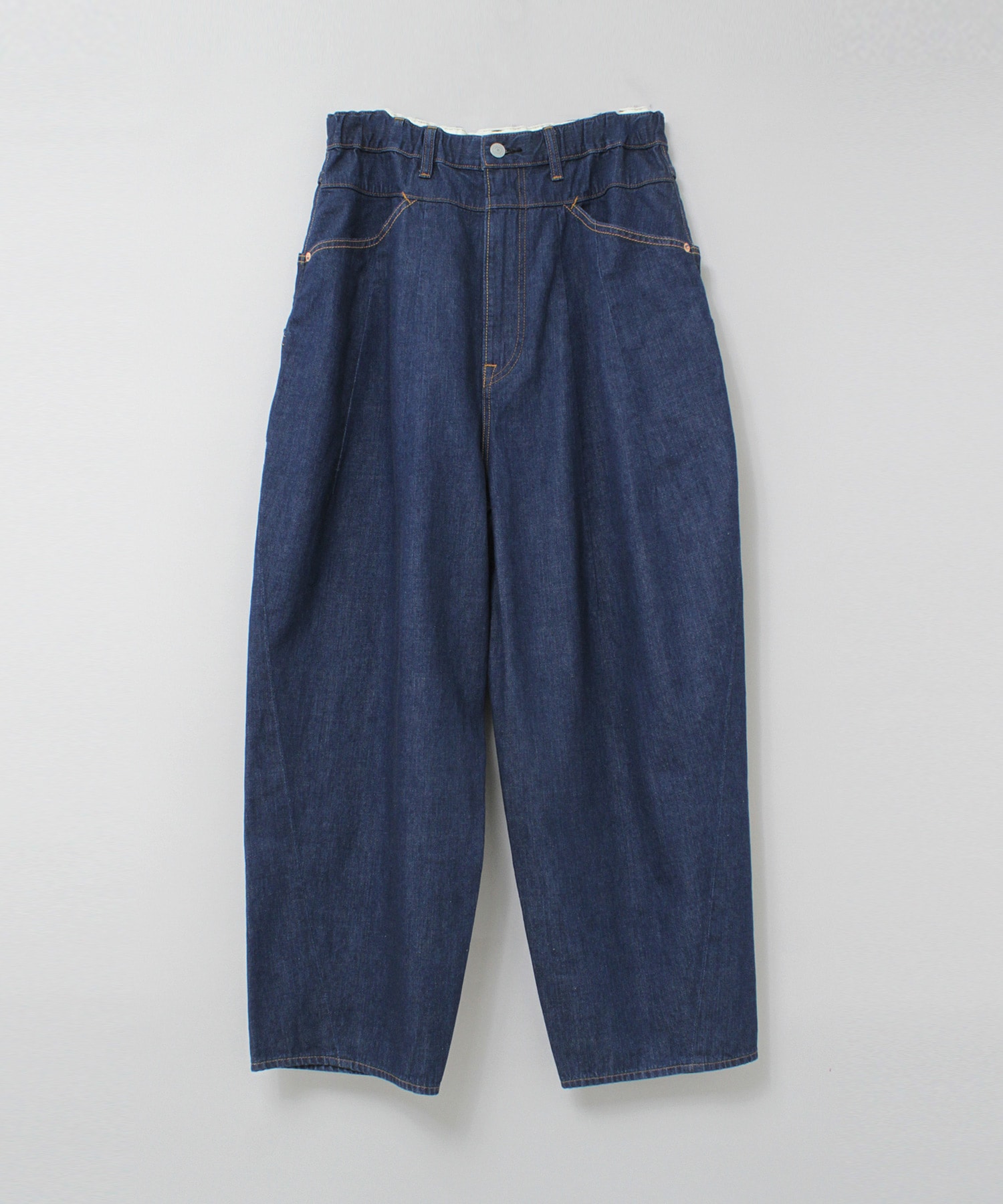 R4339 コックさんのデザインポケパンツ(F デニムワンウォッシュ