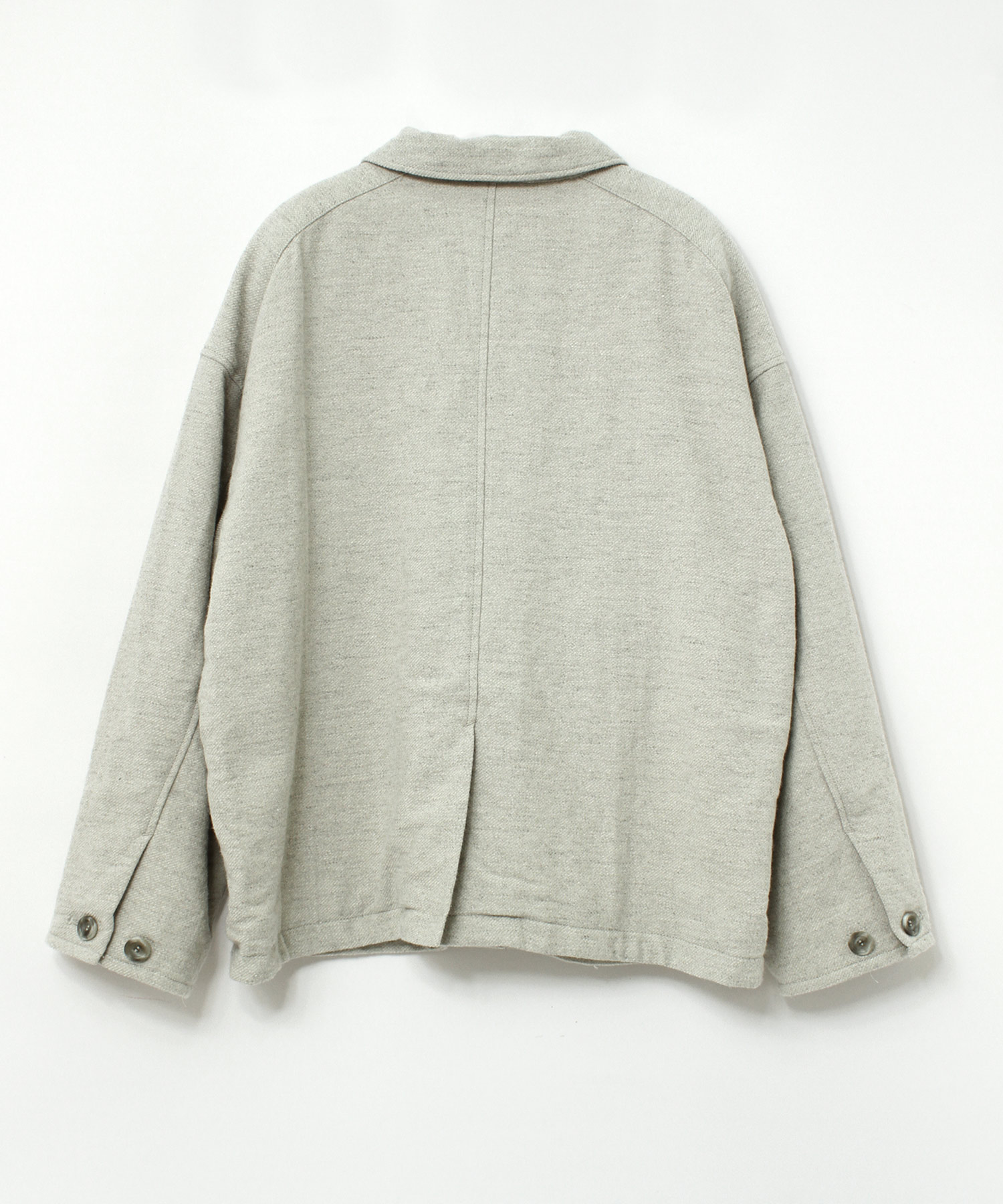J2022 Cotton Woolワークジャケット(M ライトグレー): アウター - RNA