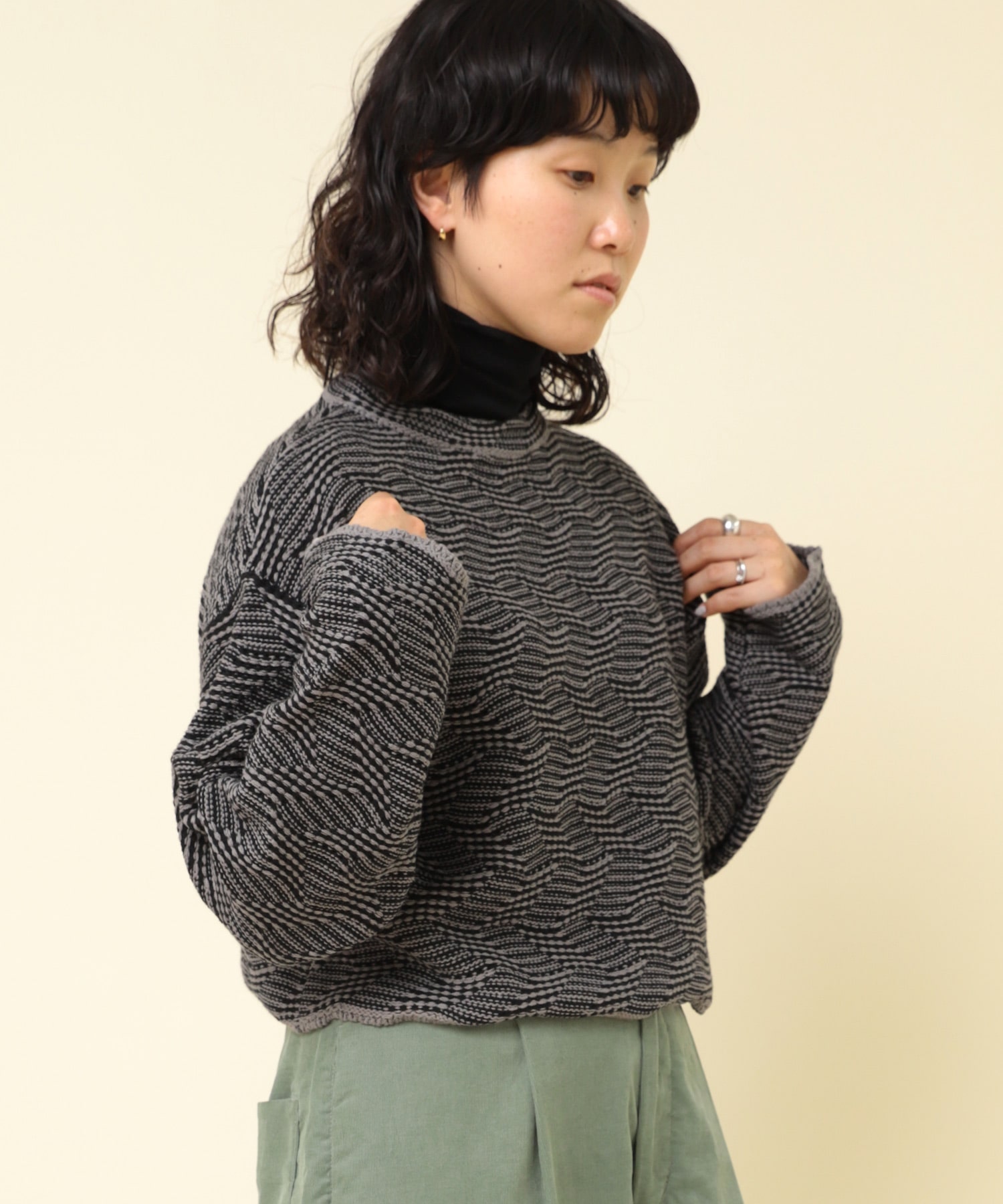 K2680 ジャカードプルオーバー(M スミクロ): トップス - RNA ONLINE