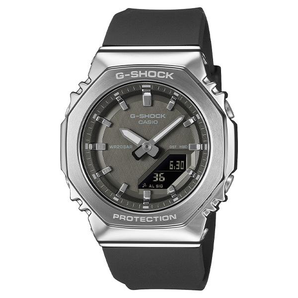 G-SHOCK GM-S2110-1A1JF アナデジ クォーツ レディース(ブラック): G