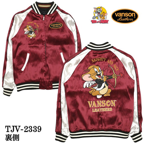 VANSON×TOM&JERRY バンソン トムとジェリー コラボ SKA レーヨン