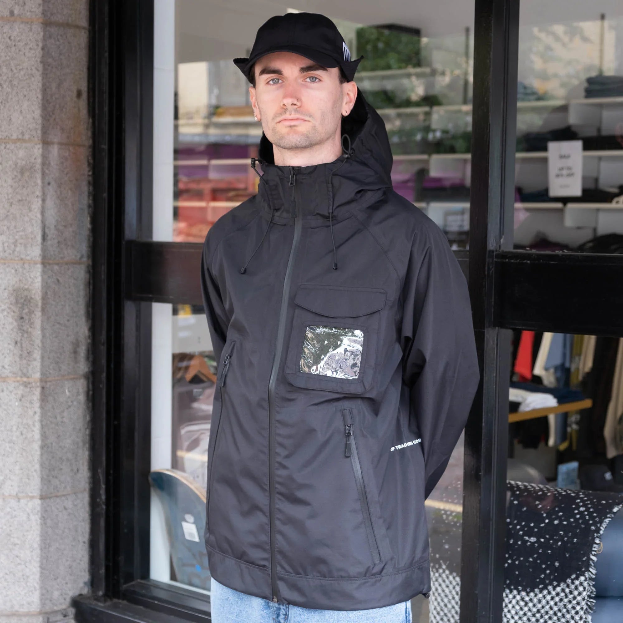 Pop Trading Company Oracle Jacket - Black