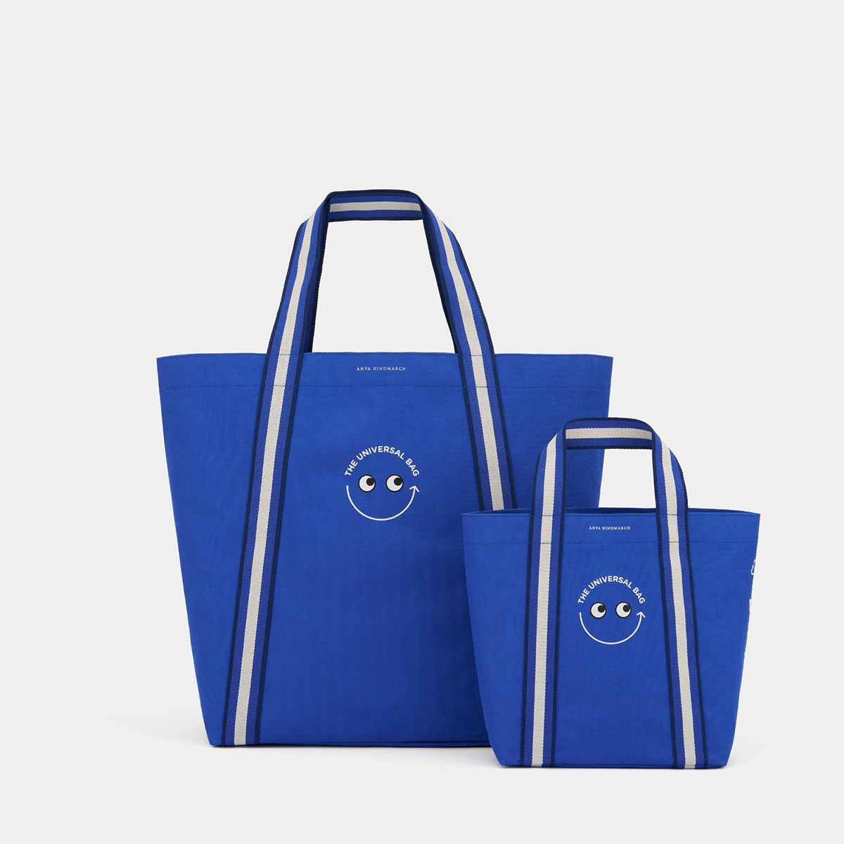 アニヤ・ハインドマーチ」人気エコバッグに新作2種登場。ミニサイズと