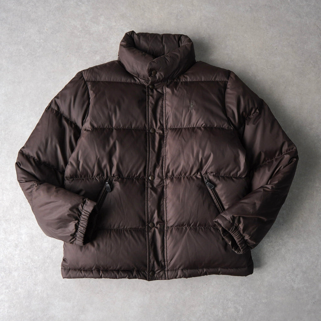 ポロ バイ ラルフローレン ダウンジャケット ブラウン | ブランド古着