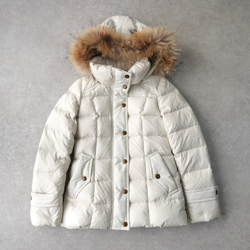 バーバリー ブルーレーベル ファー ダウンジャケット ダウンコート