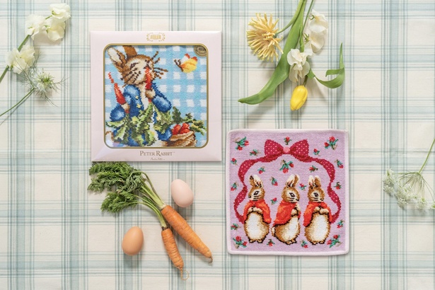 FEILERの「ピーターラビット(TM)」コラボに春の新作！かわいすぎる3