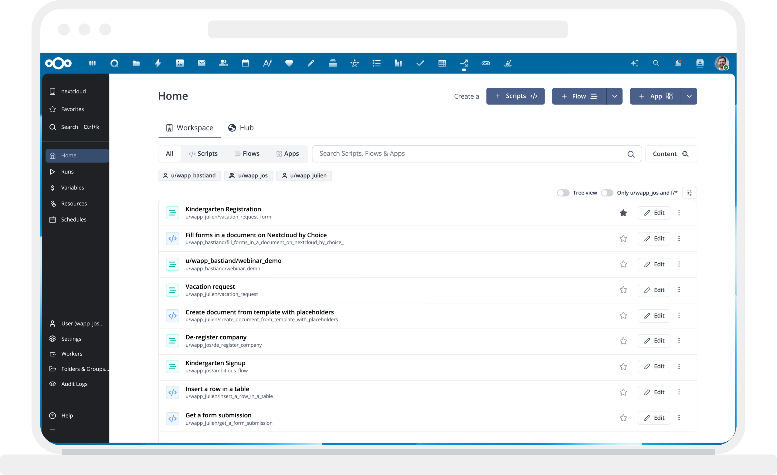 Nextcloud Flow - Driving digital transformation with automation