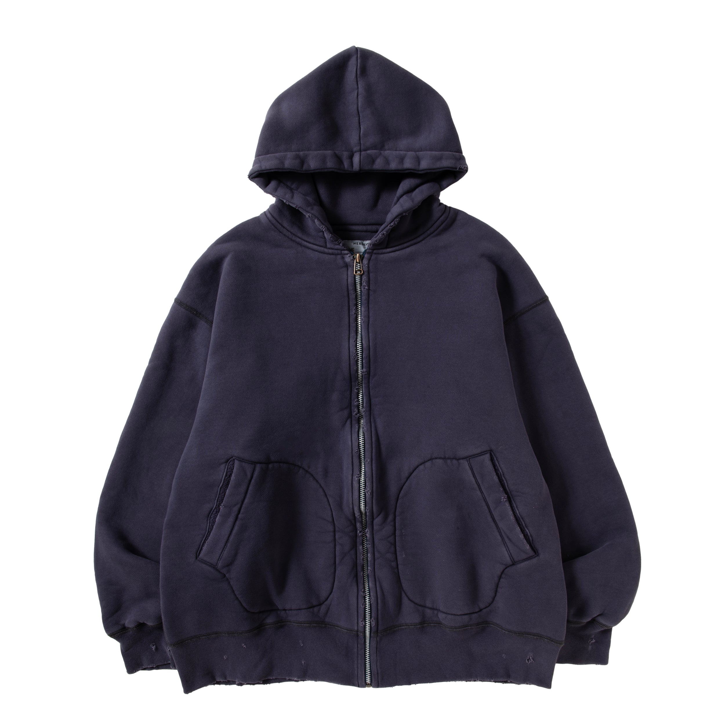 DAMAGED W-FACE HOODIE – NEXUSVII.