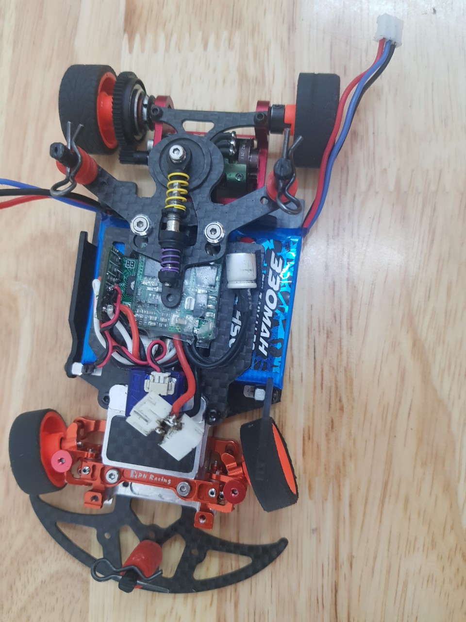 NX-117 Nexx Racing SKYLINE Dual Lipo Carbon Chassis Conversion Kit