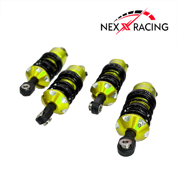 NX-584 Nexx Racing 60mm Oil Shocks (4pcs) for Traxass Mini Slash 4
